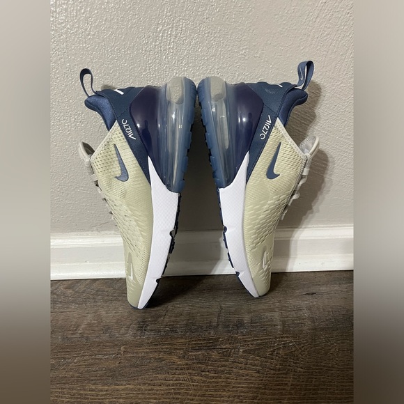 ‼️SOLD‼️ Nike Air Max 270 Light Bone Diffused Blue Women Shoe FQ8783-072 - Picture 7 of 11